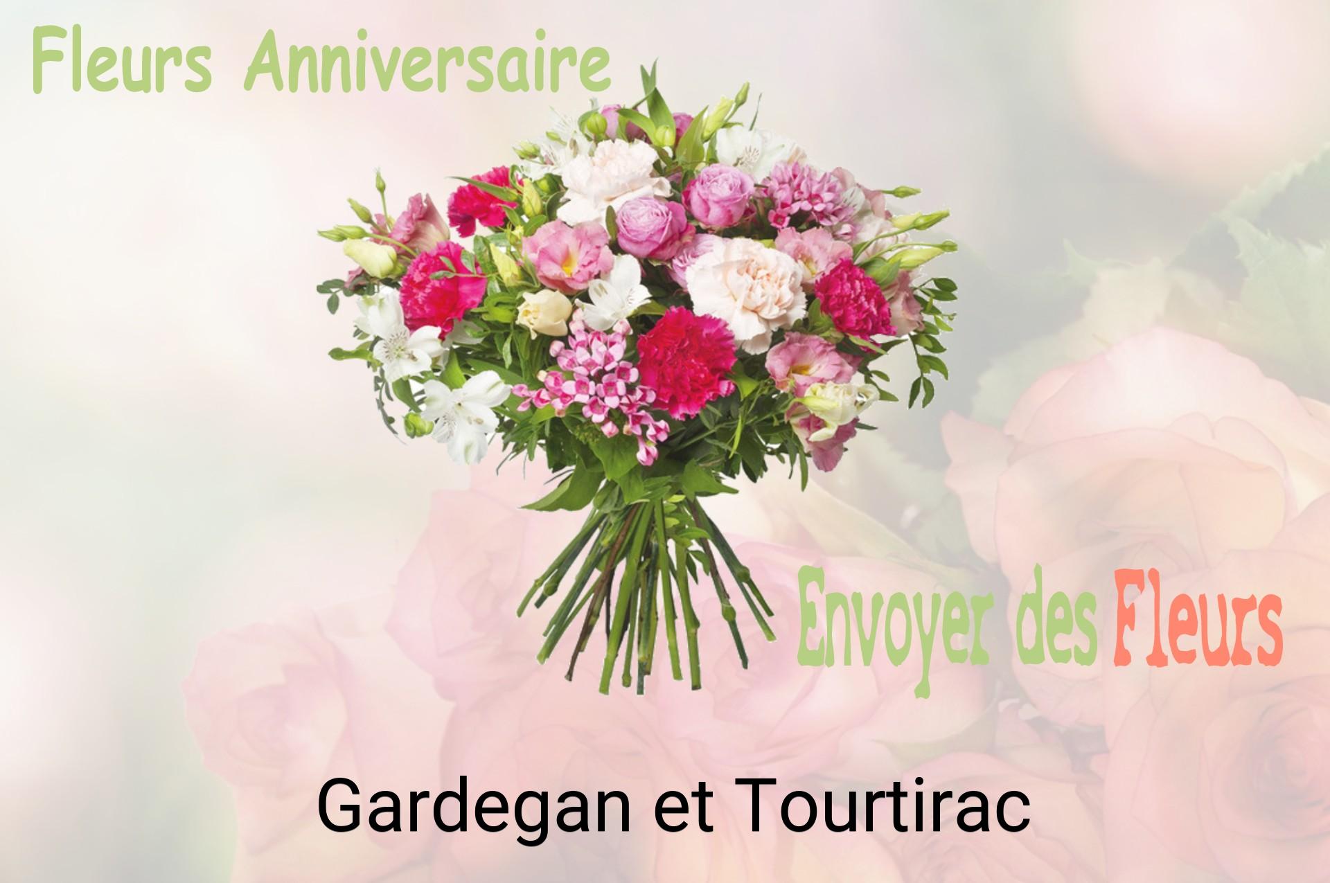 Bouquet de fleurs d’anniversaire livré à Gardegan-et-Tourtirac