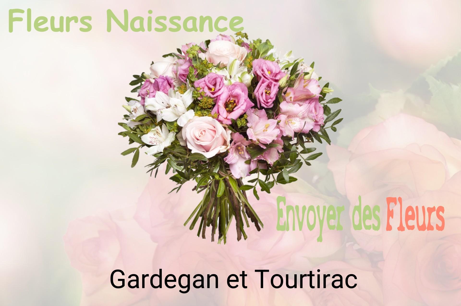 Bouquet de fleurs de naissance livré à Gardegan-et-Tourtirac